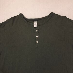 Patagonia Casual Long Sleeve Button Collar Shirt Mens Size Extra Large XL Green